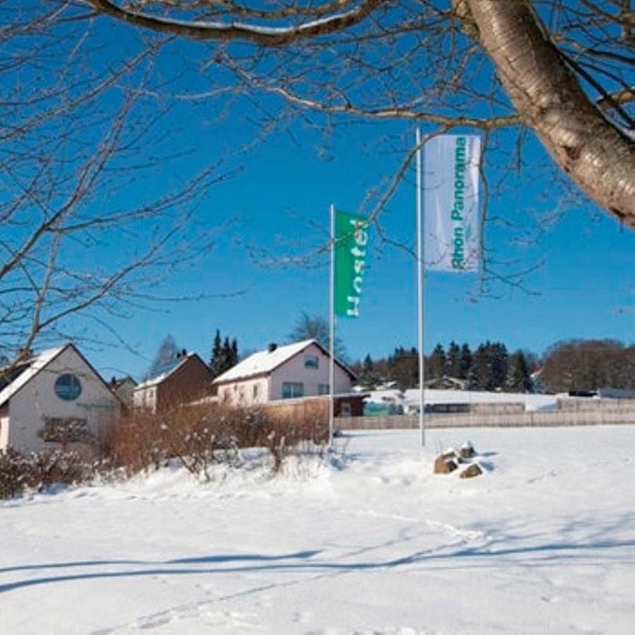 Rhoen Panorama Hostel 波彭豪森 外观 照片