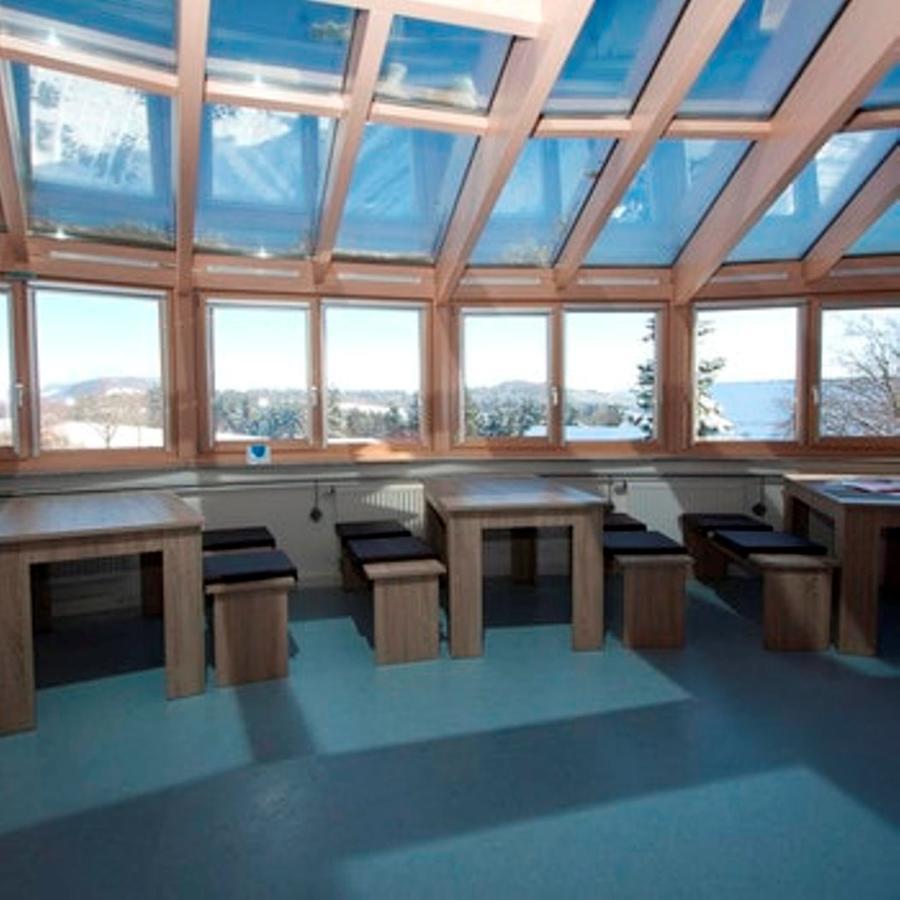 Rhoen Panorama Hostel 波彭豪森 外观 照片