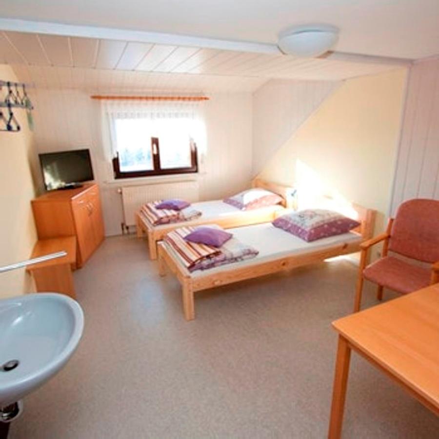 Rhoen Panorama Hostel 波彭豪森 外观 照片